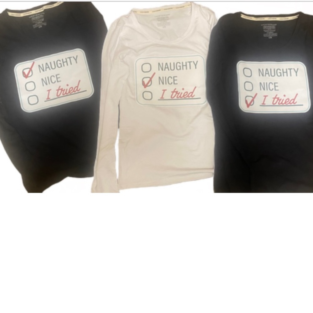 Lucky Brand Cozy set of 3x.Tees Sz.Small